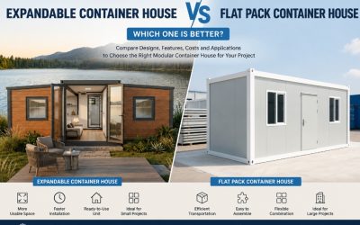 Expandable Container House and Flat Pack Container House Which One Is Better Expandable Container House vs Flat Pack Container House: Which One Is Better?
