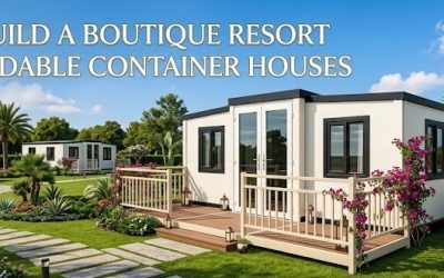 How to Build a resort with expandable container house How to Build a Boutique Resort with Expandable Container Houses