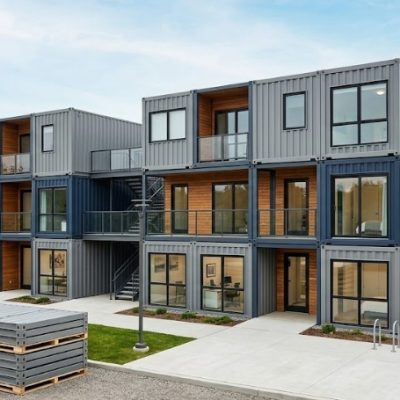 Multi Units Flat Pack Container House Multi-Unit Flat Pack Container Building