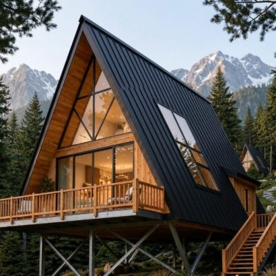 A Frame Prefab Cabin A Frame Prefab Cabin