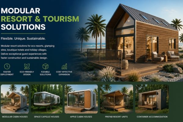 Modular Resort Tourism Solutions Modular Resort Solutions: Prefab Accommodation for Tourism & Hospitality Projects