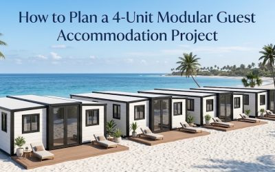 How to Plan a 4-Unit Modular Guest Accommodation Project How to Plan a 4-Unit Modular Guest Accommodation Project