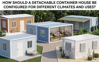 How should a detachable container house be configured for different climates and uses How Should a Detachable Container House Be Configured for Different Climates and Uses?