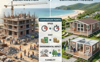 Expandable Container Houses vs Traditional Resort Construction