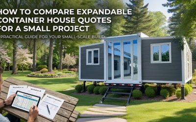 How to Compare Expandable Container House Quotes for a Small Project How to Compare Expandable Container House Quotes for a Small Project