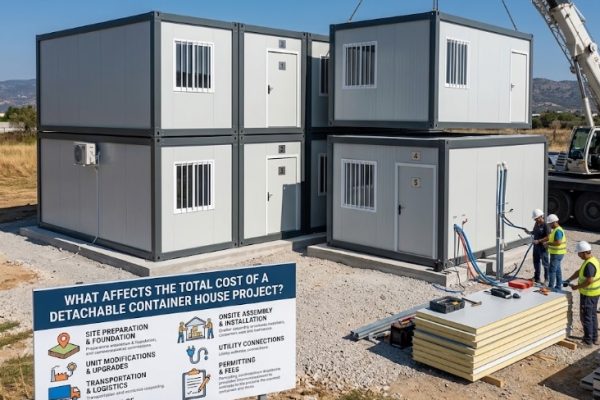What Affects the Total Cost of a Detachable Container House Project What Affects the Total Cost of a Detachable Container House Project?